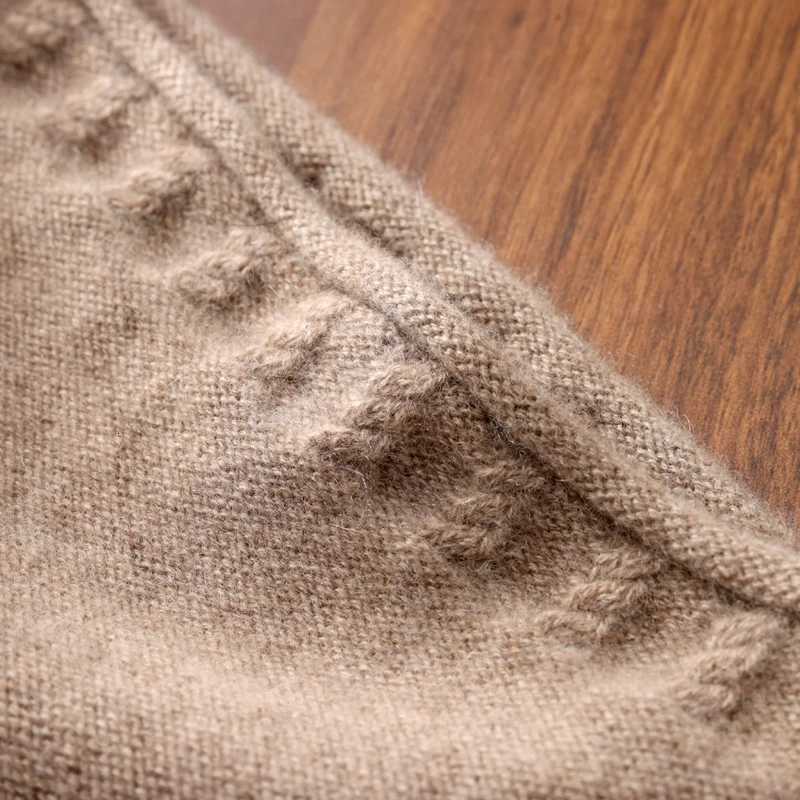 100 Pure Wool Womens Knitted Beanie Autumn Winter Warm Soft Pullover Crimping Cap Korean Fashion Elegant Slouch SkulliesXJ251023