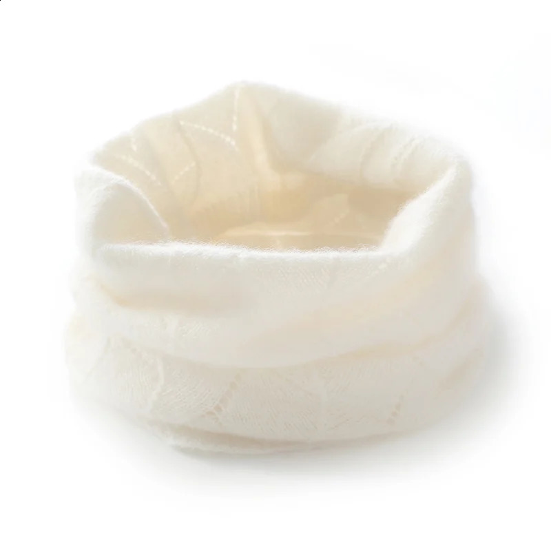 Neck wrap womens winter advanced sense pullover baby childrens warm collar knitted one hat 100 pure cashmere neck cover 251020