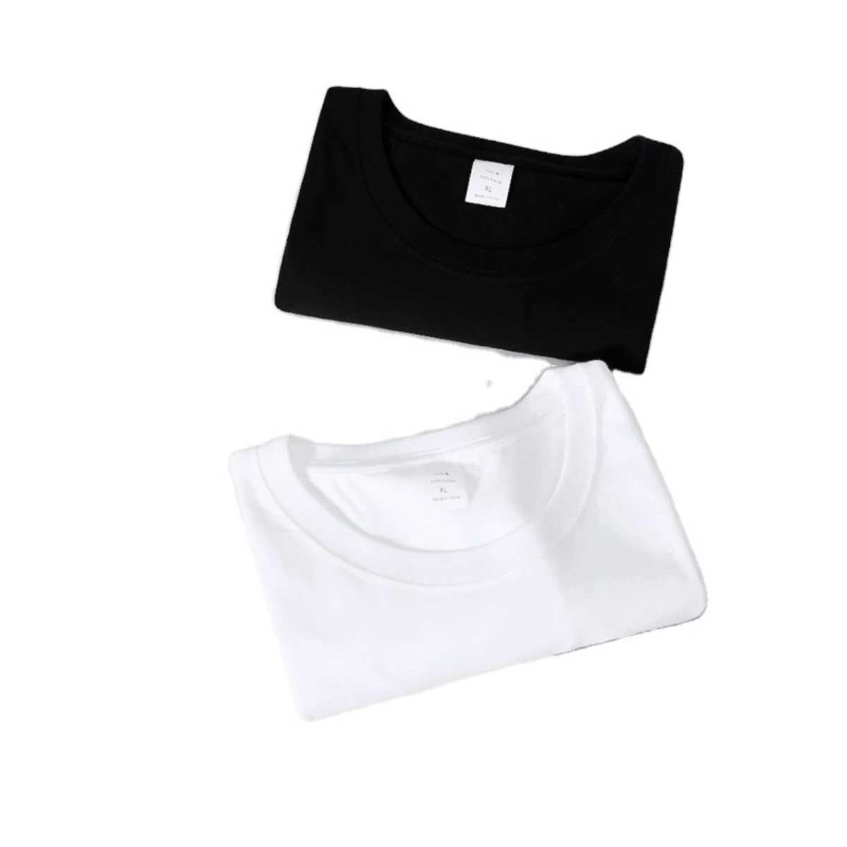Mens and womens solid color short sleeved Tshirt 100 polyesterXJ251023