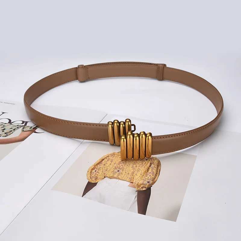 New Ladies Adjustable Genuine Leather Belts Bandwidth Belts Dress Decoration Versatile Designer High Quality Womens WaistbandXJ251023