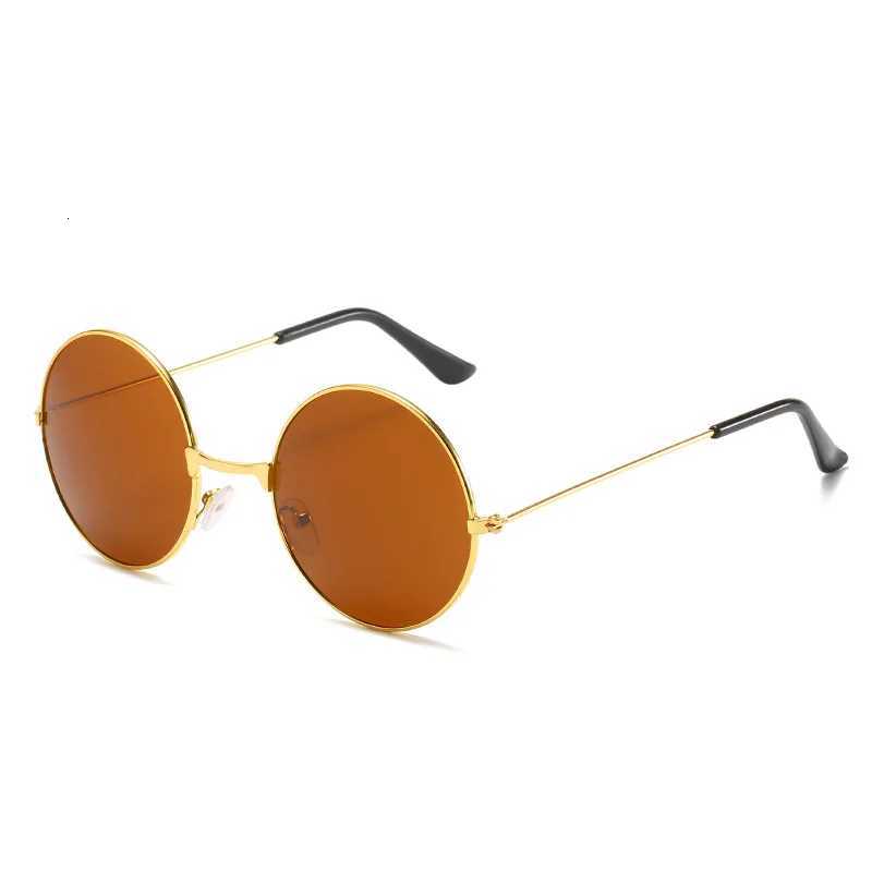 round Metal Sunglasses for Men and Women Retro Vintage Sunglasses Popular Fishing Glasses Fashion Leisure Glasses UV400W251023