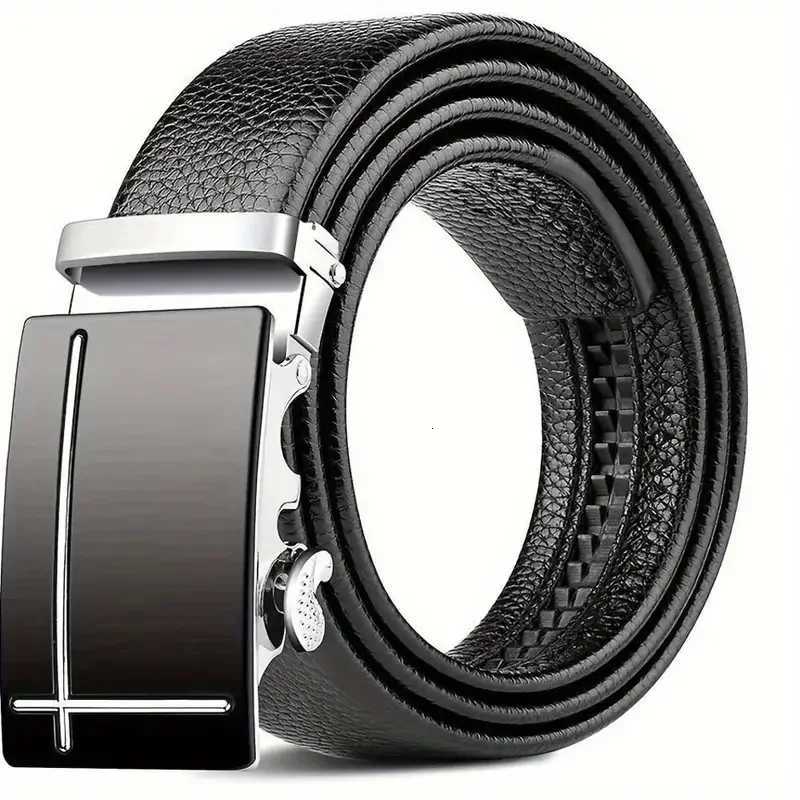 Mens belts Highquality material belt Metal automatic buckle Brand luxury design Mens business fashionable and versatile beltXJ251023
