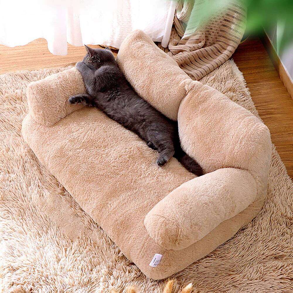 designer brand PC Pet Cat Sofa Detachable Washable All Season Universal Dog Friendly Soft Comfortable Couch for Cats And Dogs