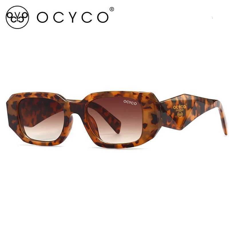 Ins Irregar Sunes Wen Vintage Ladies Square Sun es Men UV Protection Outdoor S EyewearW251023