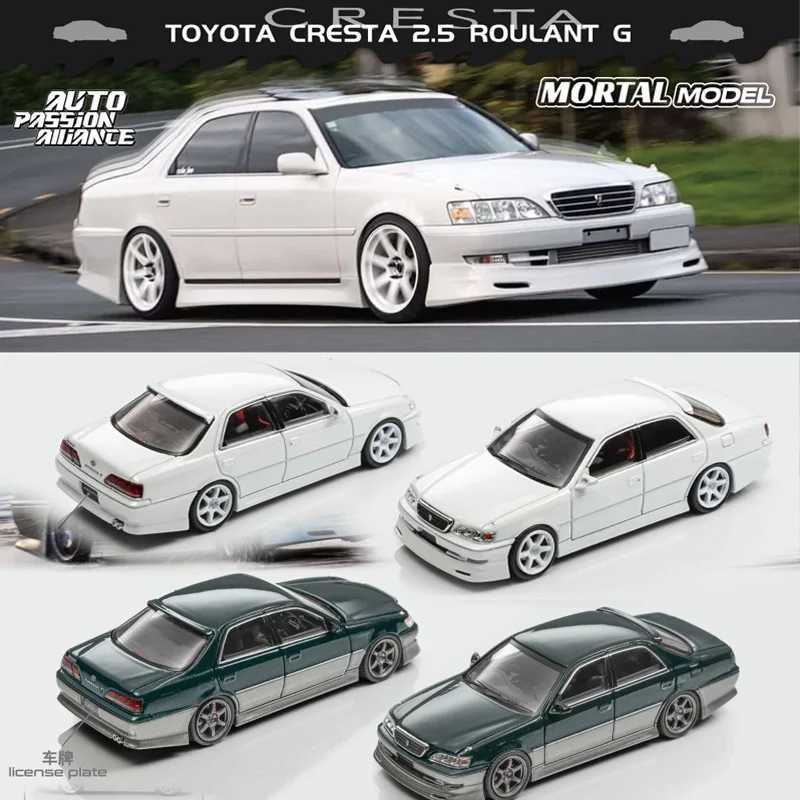 New Mortal 164 Toyota Cresta ApaXpo 2025 Event Edition Alloy Car Models Simulated OnePiece Custom Toys Gift Miniature VehicleT251023
