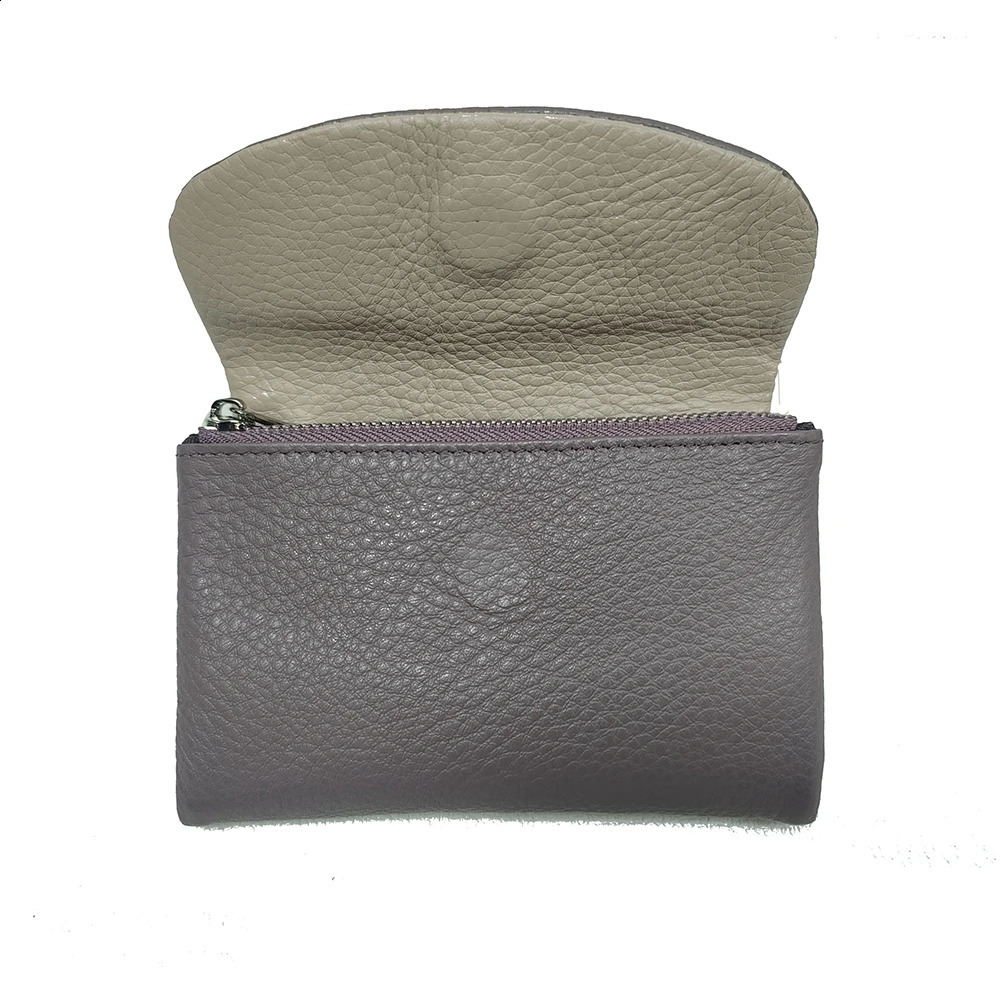 Womens Wallets Cowhide Fashion Short Wallet Soft Genuine Cow Leather Ladies Rainbow Coin Purse Bag ID Card Holders Purses251023