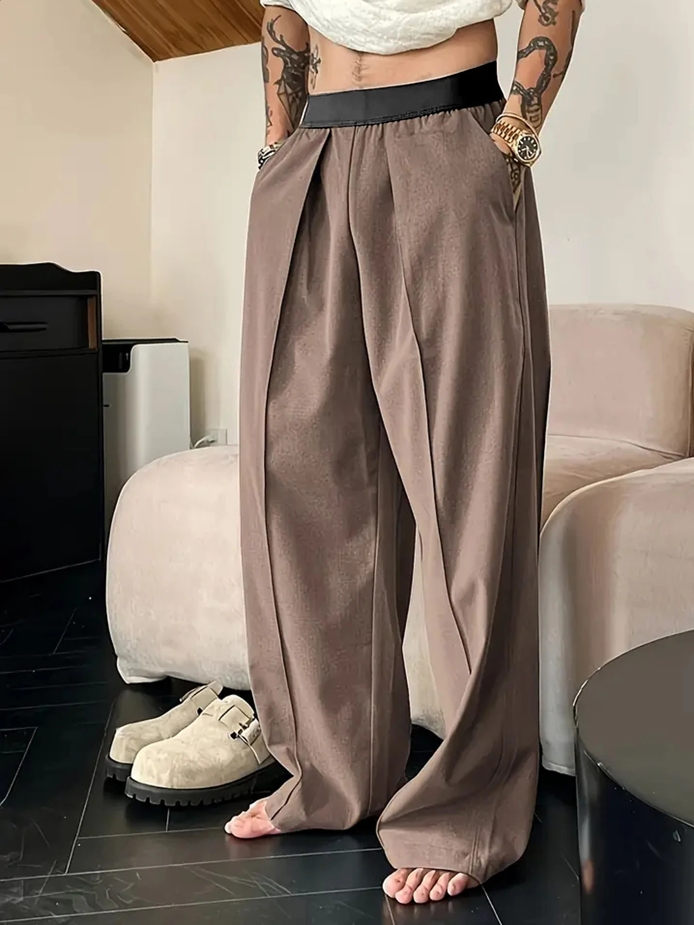 Autumn and Winter Large Size Mens Versatile Casual Pants Outdoor Sports Suitable for Various Occasions Long 251023