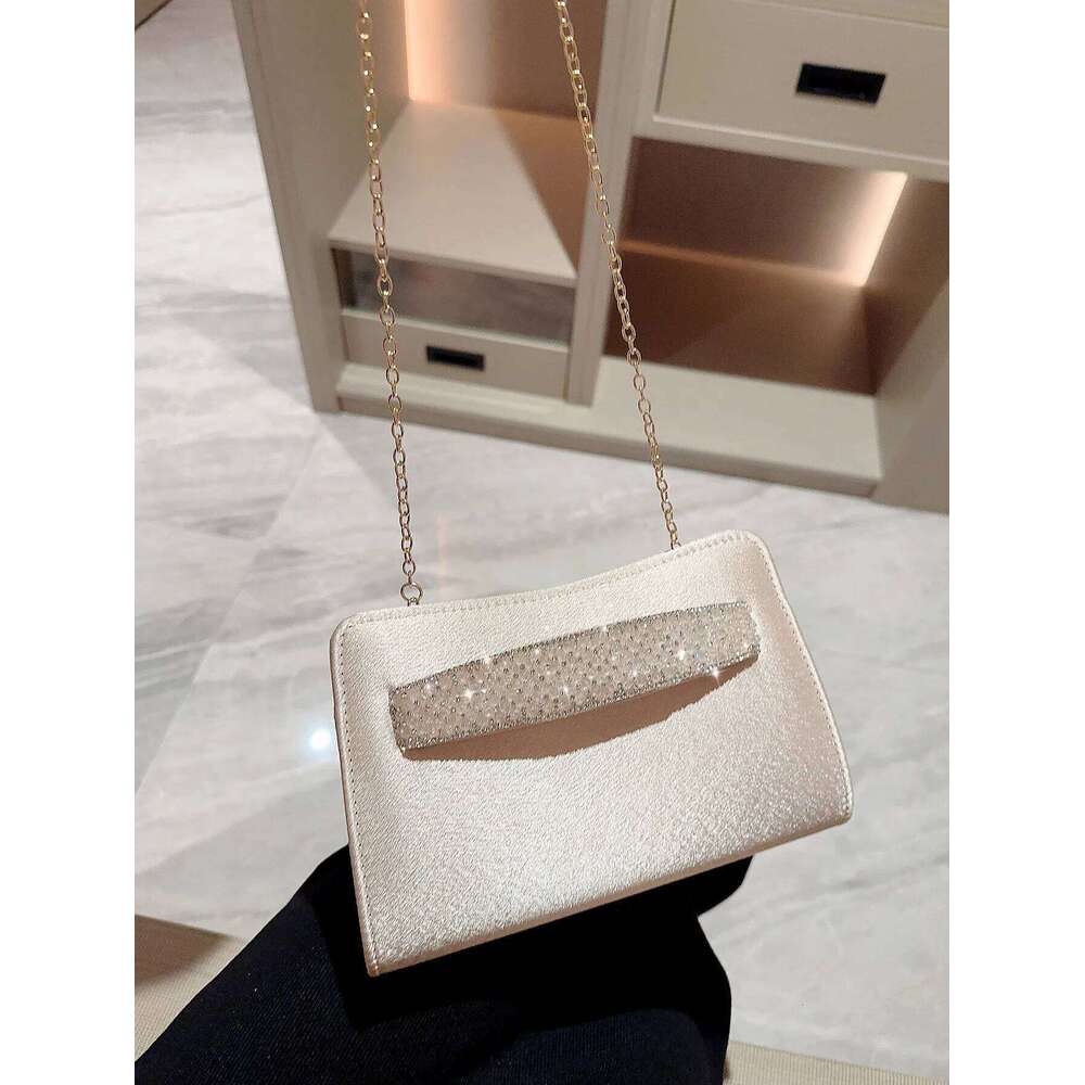Women's Fashion Satin Dress Evening Clutch Banquet Wedding Party Prom Bag