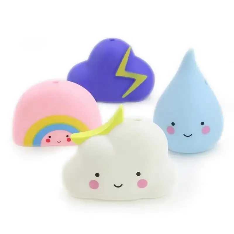 Baby Bathing Toy Kids Cute Weather Clouds Water Spray Sprinkler Bathroom Sprinkling Shower Swimming Water Toys For Children Gift J251023