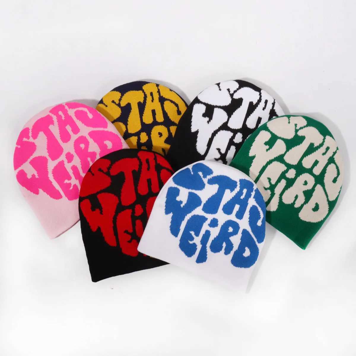 Mea Culpa Knitting Beanies Hat For Women Men Couple Y2K Whats In Fashion Bonnet Kpop Wool Skullies Hoods Lady Caps Gorro XJ251023