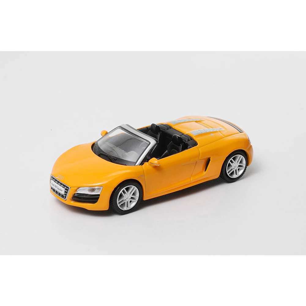 DCT 164 R8 Left rudder Model Convertible Alloy Car Model Diecast Collectible Sports Car Collection Toy Station VehicleT251023