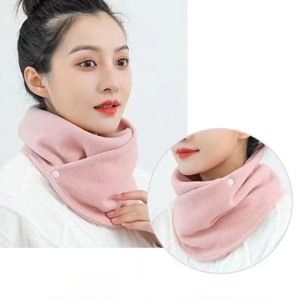 Winter Plush Neck Scarf Double Layer Soft Warm Neck Cover Plush Neckerchief Windproof Neck Protector Neck Warm Tools 251020