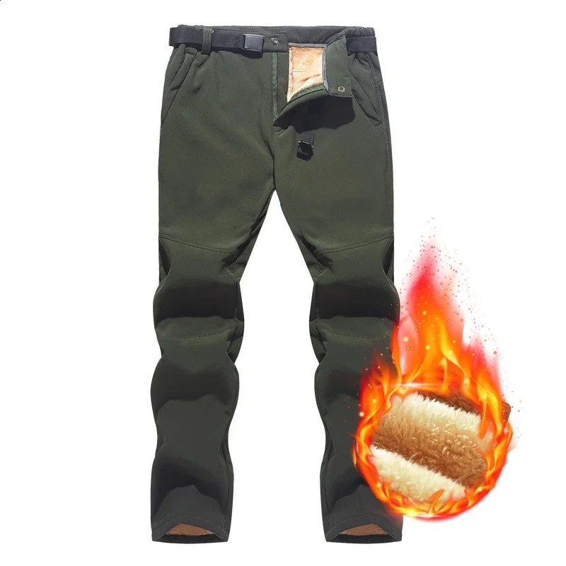 Winter High Quality Ski Pants For Men Women Outdoor Windproof Waterproof Warm Snow Trousers Snowboarding Trekking 251023