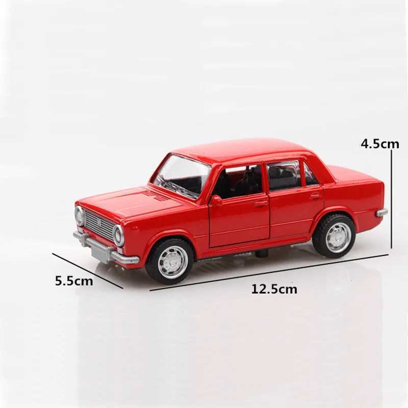 136 LADA Alloy Car Model Diecast Toys Vehicles NO Light Sound Effect Car For Boys Birthday Gifts Kids Toys CarsT251023