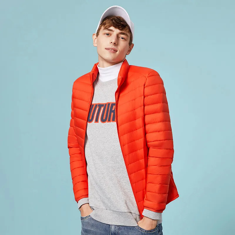 Jacket Men Winter Portability Warm Duck Down Hooded Natural Fur Collar Coat Waterproof 251020