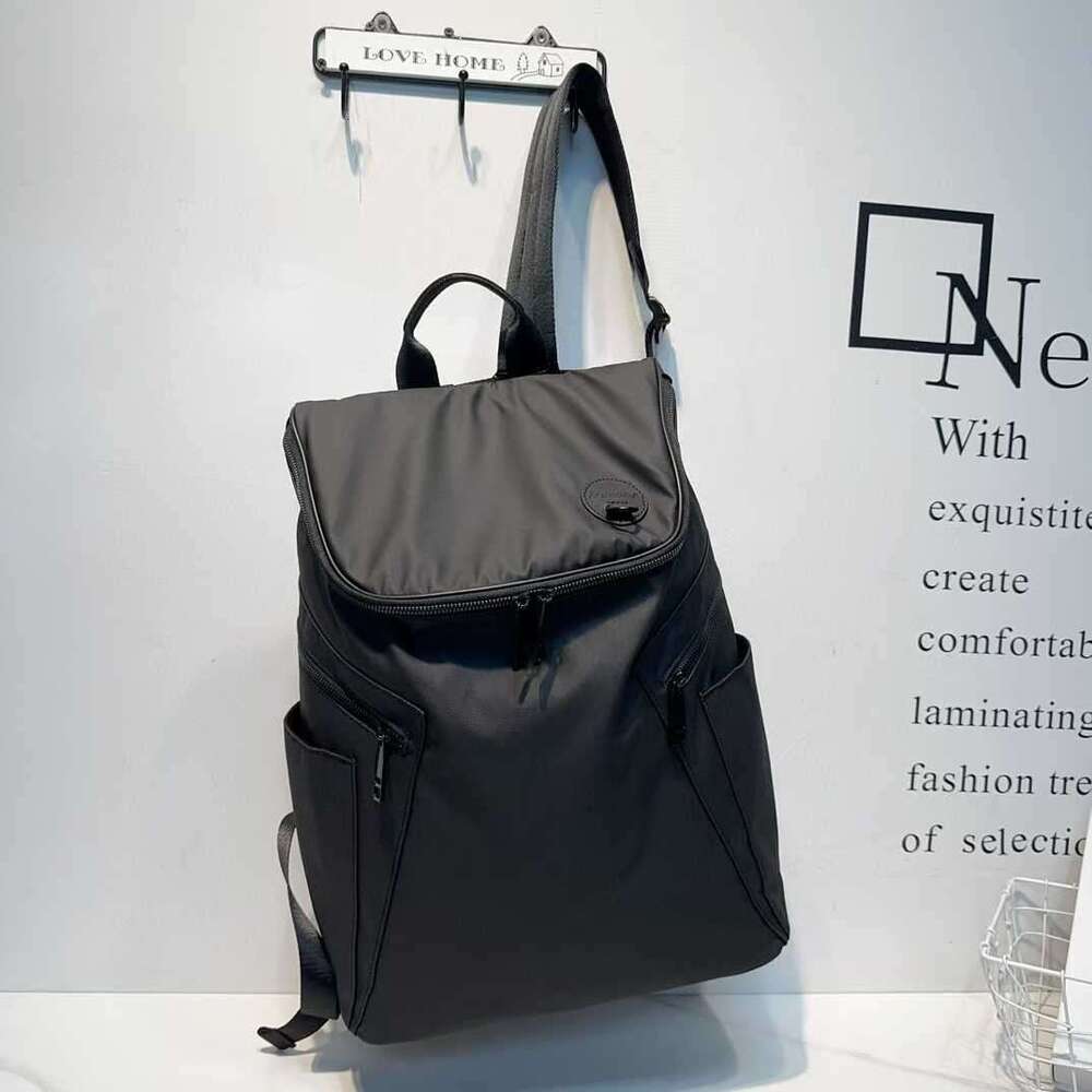 New Large Capacity Color Block Lightweight Waterproof Travel Commuter School Business Backpack Laptop Bag High Quality