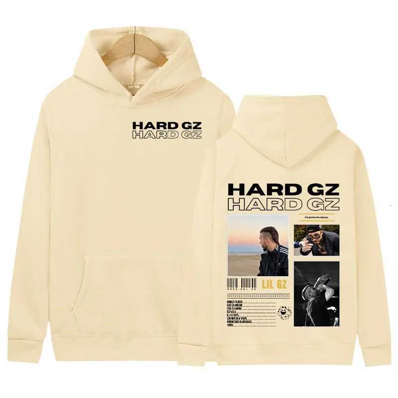 Rapper HARD GZ Tour 2025 Graphic Hoodie Men Women Hip Hop Fashion Oversized Sweatshirt Vintage Street Pullover Hooded StreetwearT251023