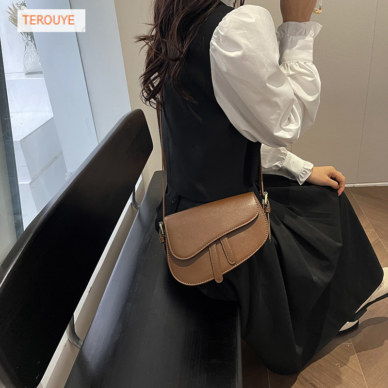 Korean style niche design handbag autumn and winter new trend fashion style armpit bag versatile elegant women's shoulder bag luxury designer bag