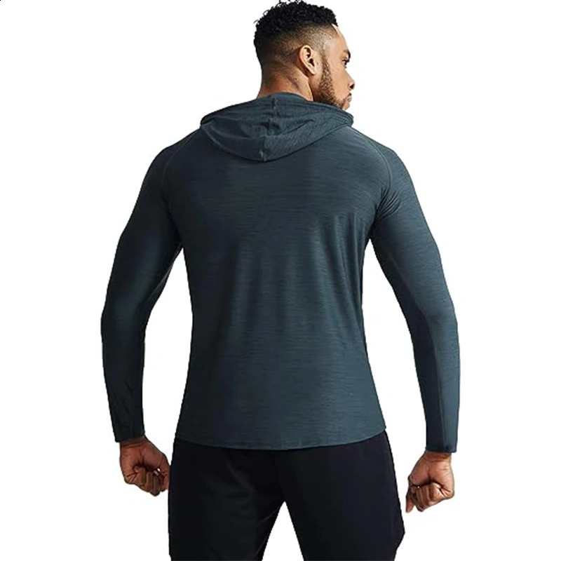 Sport Hoodies Jacket Men Gym Fitness Muscle Sweatshirt Sportswear Workout Athletic Pullovers Training Running Tracksuirts 251023