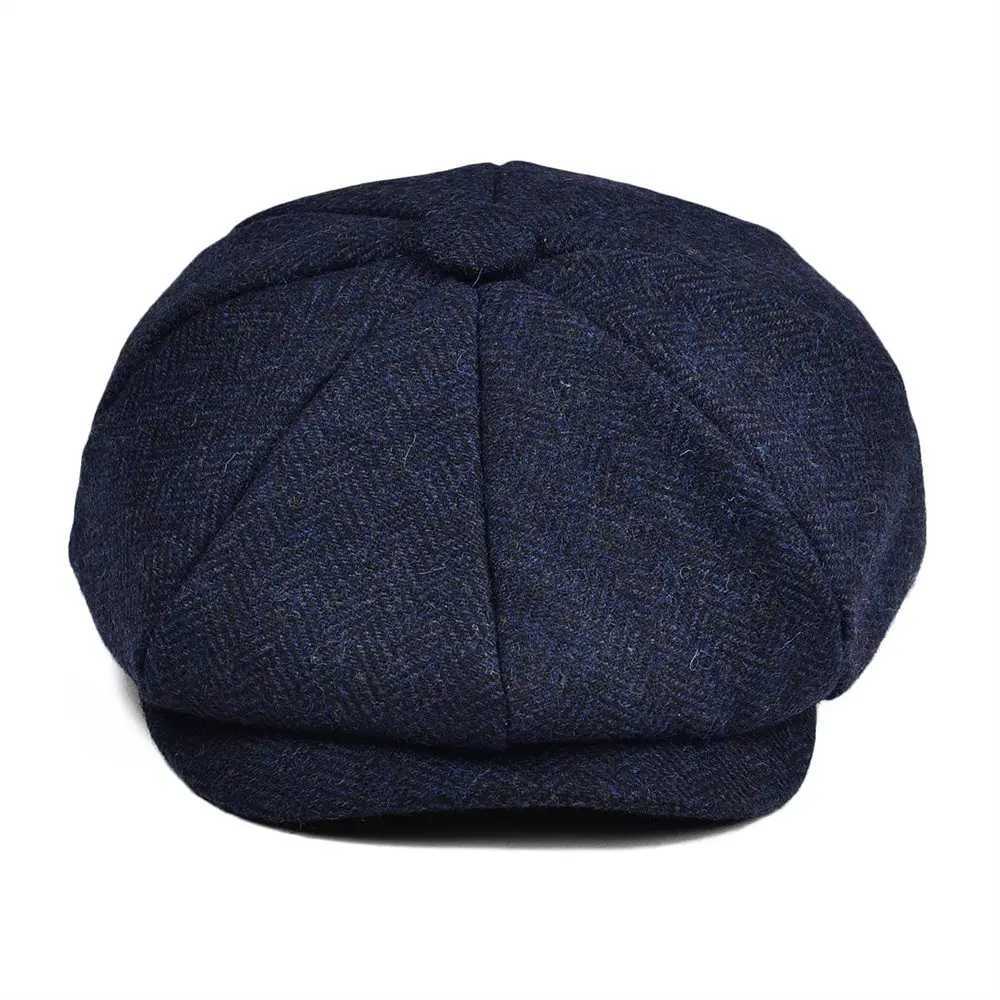 JANGO Kids Newsboy s Small Size Boy Woon Tweed Flat Herringbone Girl Infant Toddr Youth Beret Hat for ChildW251023
