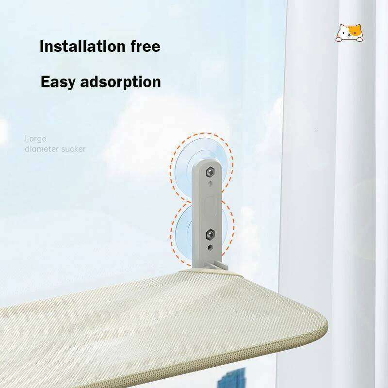 designer brand Cat hammock super suction cup swing sun can be removed and washed mattress windowsill glass hanging bed pet supplies