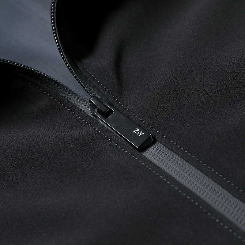 Top Quality New Brand Casual Fashion Stand Collar Streetwear Mens Coats And Jackets Zipper Windbreaker Simple Mens Clothes 2025 W251023