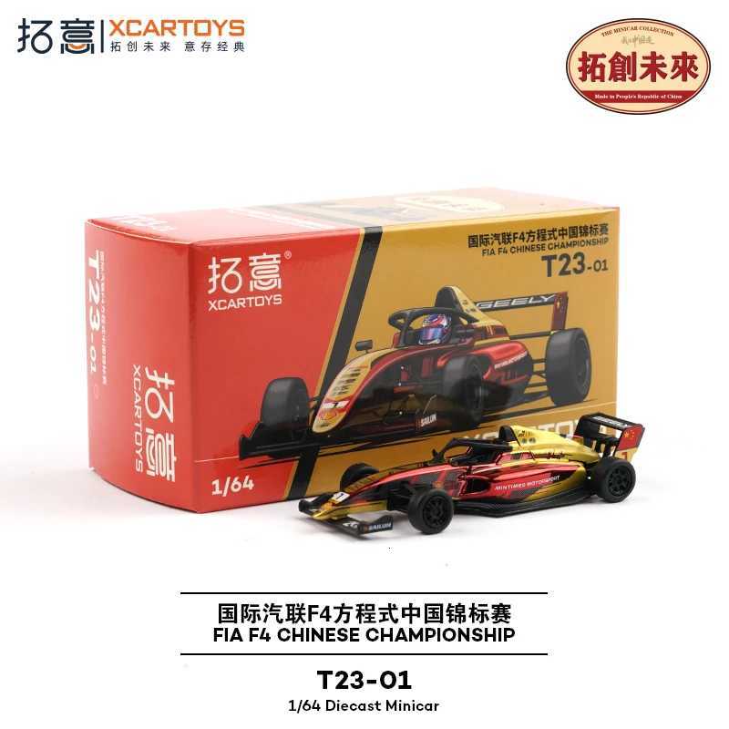 Xcartoys 164 FIA F4 CHINESE CHAMPIONSHIP Diecast Car Model Vehicle Collection Gifts For AdultsT251023