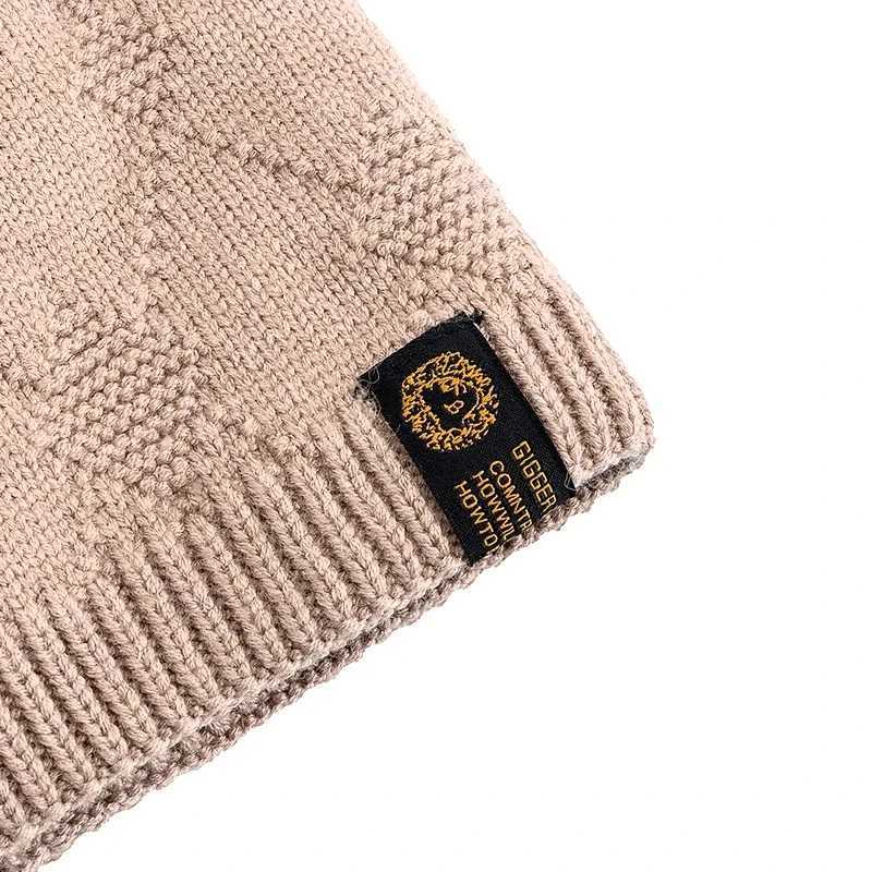 New Style Unisex Winter Hat Warm Wool Cap Stylish Soft Beanie Hat For Men Women Outdoor Thicken Ski Sports Knitted HatXJ251023