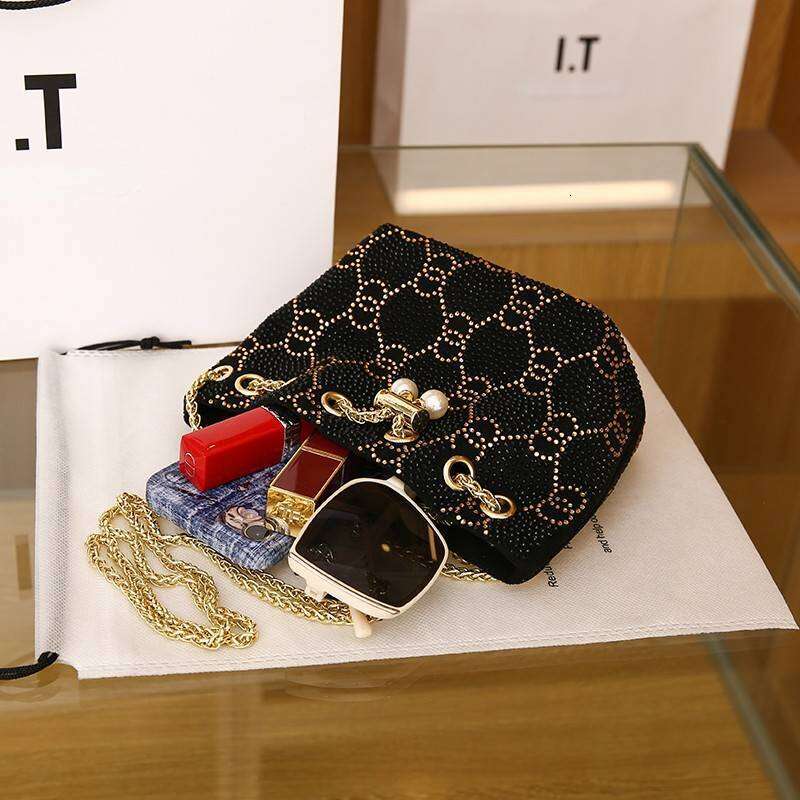 New Women's Bag: Elegant And High-End Solid Color Sequin Crossbody Shoulder Handbag, Evening Bag