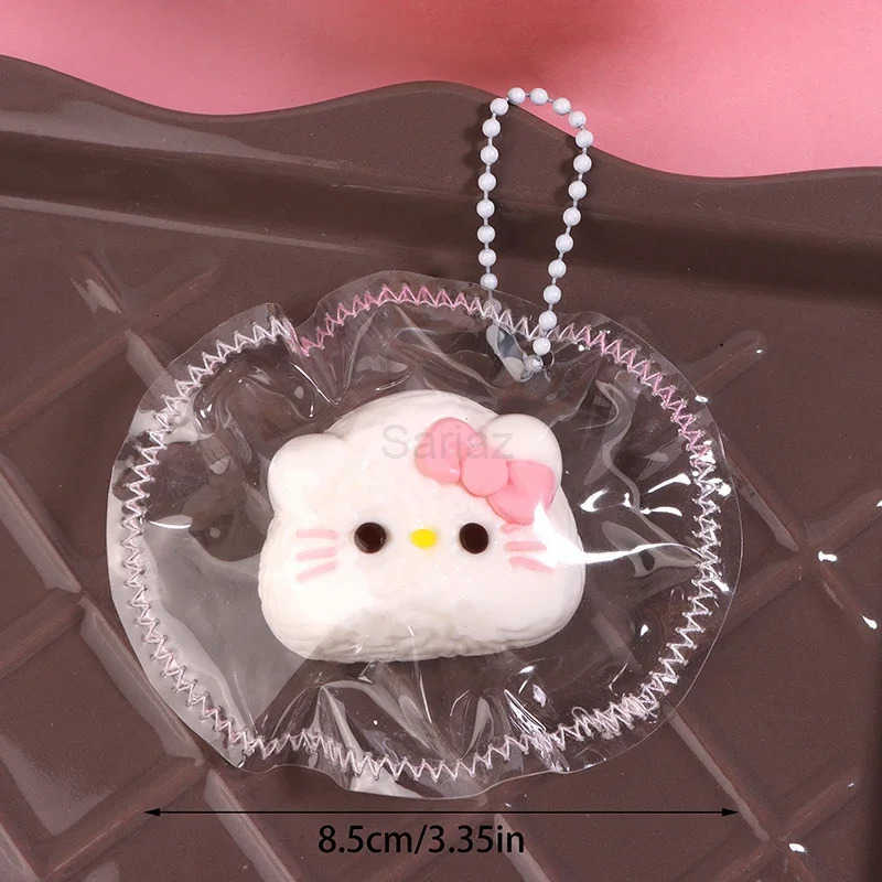Sanrio HelloKitty Squeeze Toy Pendant Antistress Ruduce Stress Pinching Kuromi Mymelody Soft Relief Relax Toys Cartoon Ornament L251023