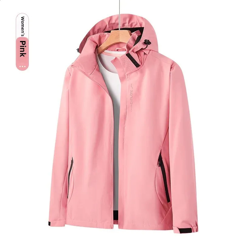 Outdoor Windbreaker Jacket Couple Style Casual Men Women Waterproof Windproof Top Coat Spring Autumn Model AE Stock 251023