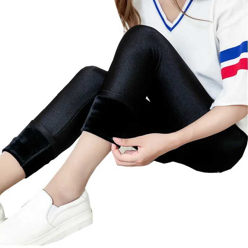 Winter Warm Womens Thick Fleece Tights Translucent Pantyhose Sexy Elastic Thermal Stockings Woman High Waist Tights LeggingsT251023