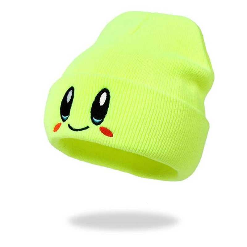 Hot Sa Cute Eye broidery Beanie Trendy Candy Color Coup Beanies Casual Coldproof Knit Hats For Wen MenW251023