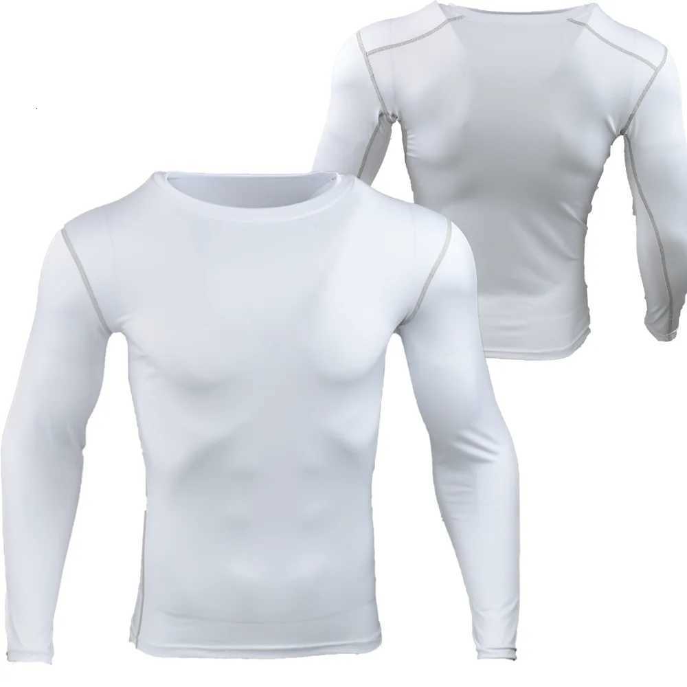 Men Compression Running TShirt Gym Sportswear Training Jogging Shirts Fitness Tight Long Sleeve Sport Tshirt Quick Dry ClotheXJ251023