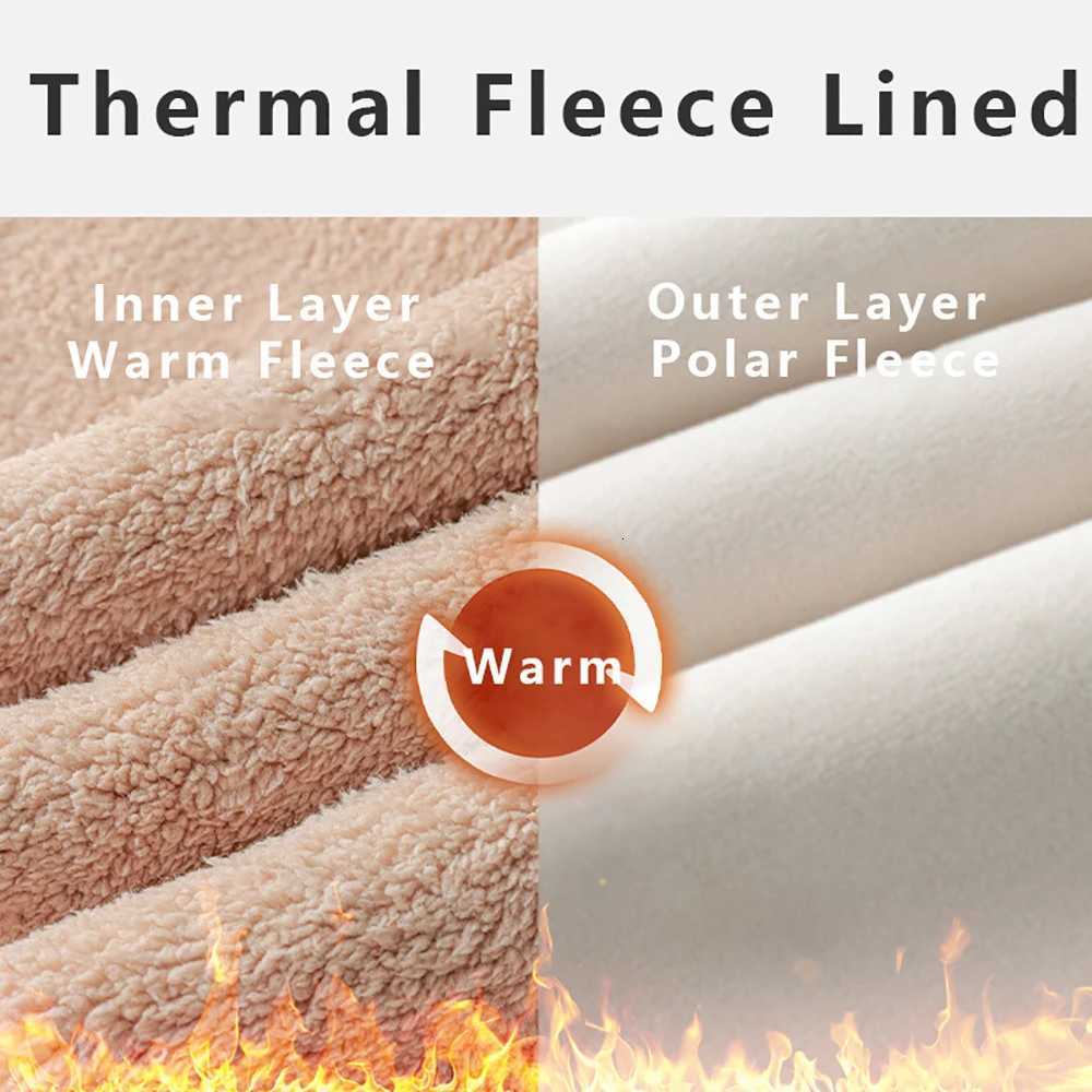 Womens Fleece Lined Leggings Thermal Winter Warm Thick Tights High Waisted Warm Skinny Pants For Cold WeatherT251023