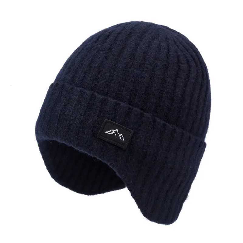 Unisex Ear Protection Beanie with Thermal LinedLeisure Warmth Knitted Skull Cap for Outdoor Cold WeatherSuitable for Daily UseXJ251023