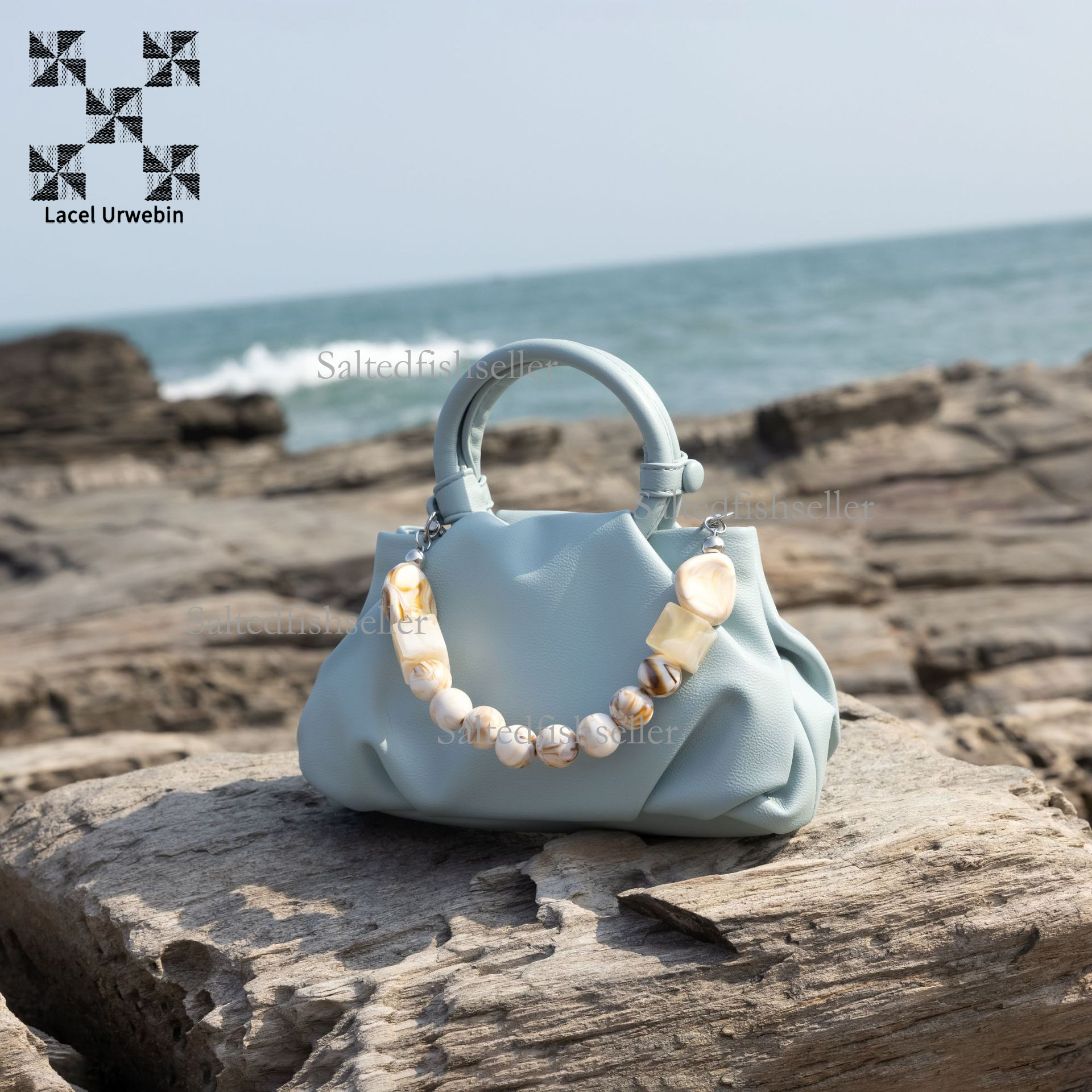 Lacel Urwebin Designer Soft Leather Cloud Duo Handbag Trendy Fashion Elegant Women's Commuting Leisure Single Shoulder Crossbody Bag Luxury Busin