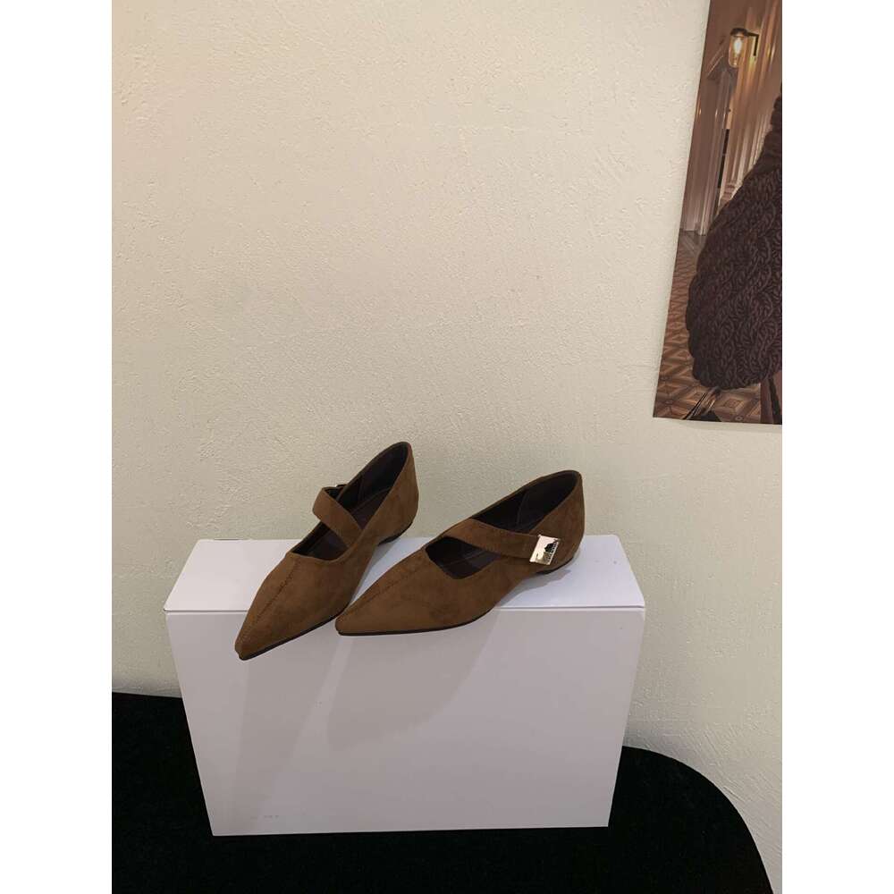 French Pointed 2025 Autumn New Model Women's Inner Height Increase Mary Jane Shoes Versatile Comfortable Trendy