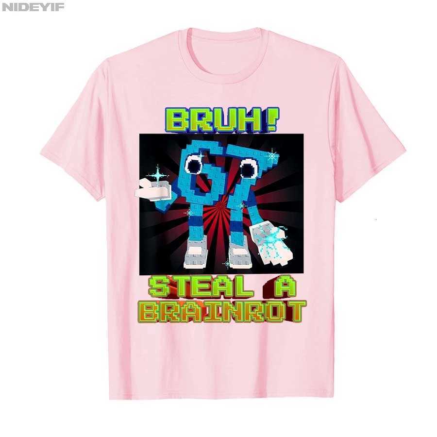 Bruh 67 Six Seven 67 Funny Brainrot Meme Tshirt for Men Women Cotton T Shirts Short Sleeve TopsXJ251023