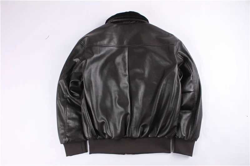 American Vintage New Fashion Mens Turndown Collar Long Sleeve Solid Color Casual Trendy Faux Leather Coats Male Jackets Tops W251023