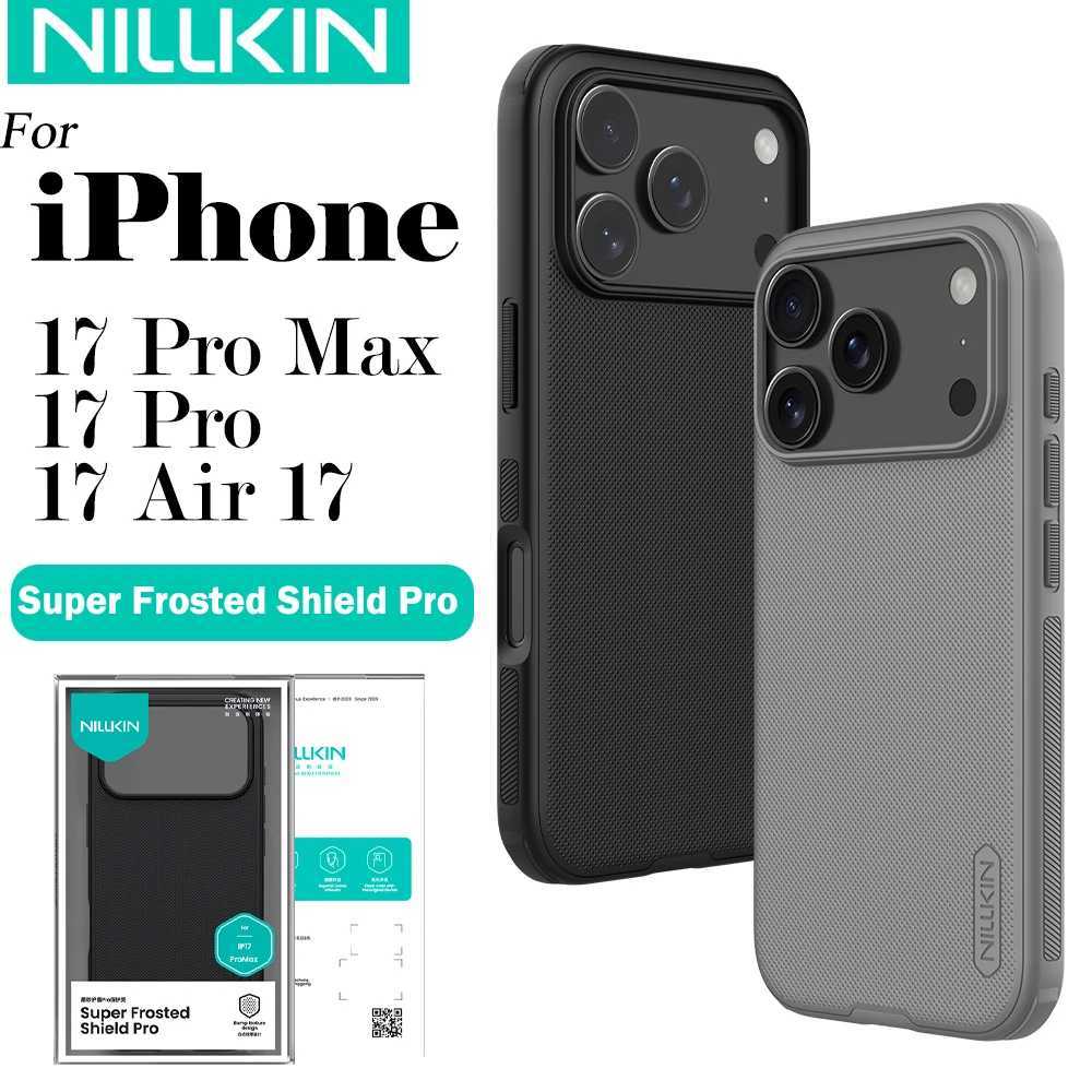 Nillkin For iPhone 17 Pro Max 17 Air 17Pro Frosted Shield Pro Case PCTPU s Shockproof AntiScratch Phone Cover H251023