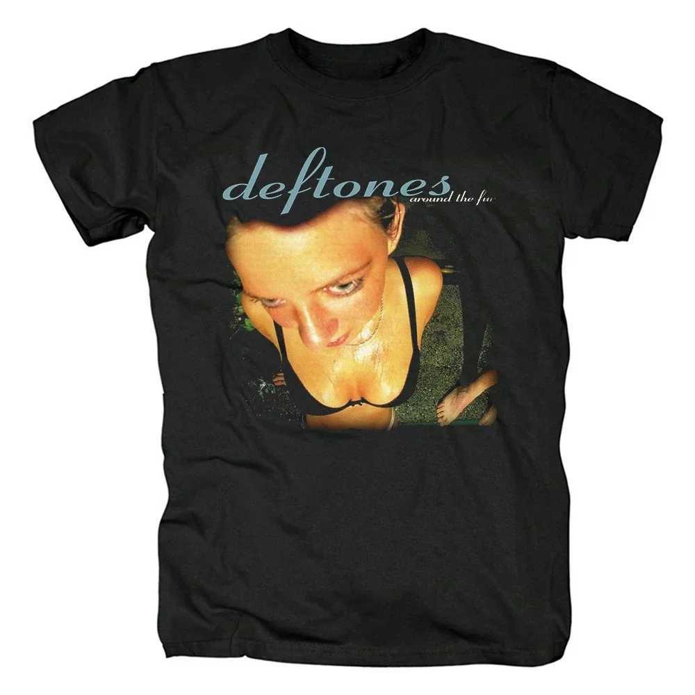 Deftones Cotton Singer Band Tshirt Men Women Hip Hop Rock T Shirt Tops Streetwear Vintage Unisex Oversized Tee ClothingXJ251023