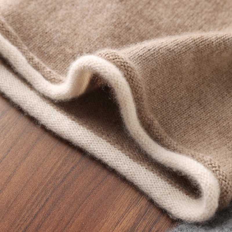 Winter Hat Regardss Of Gender Merino Wool Knitted 2024 New Wens Soft Warm Bean Hat Fashion Outdoor Curlybrimmed HatW251023