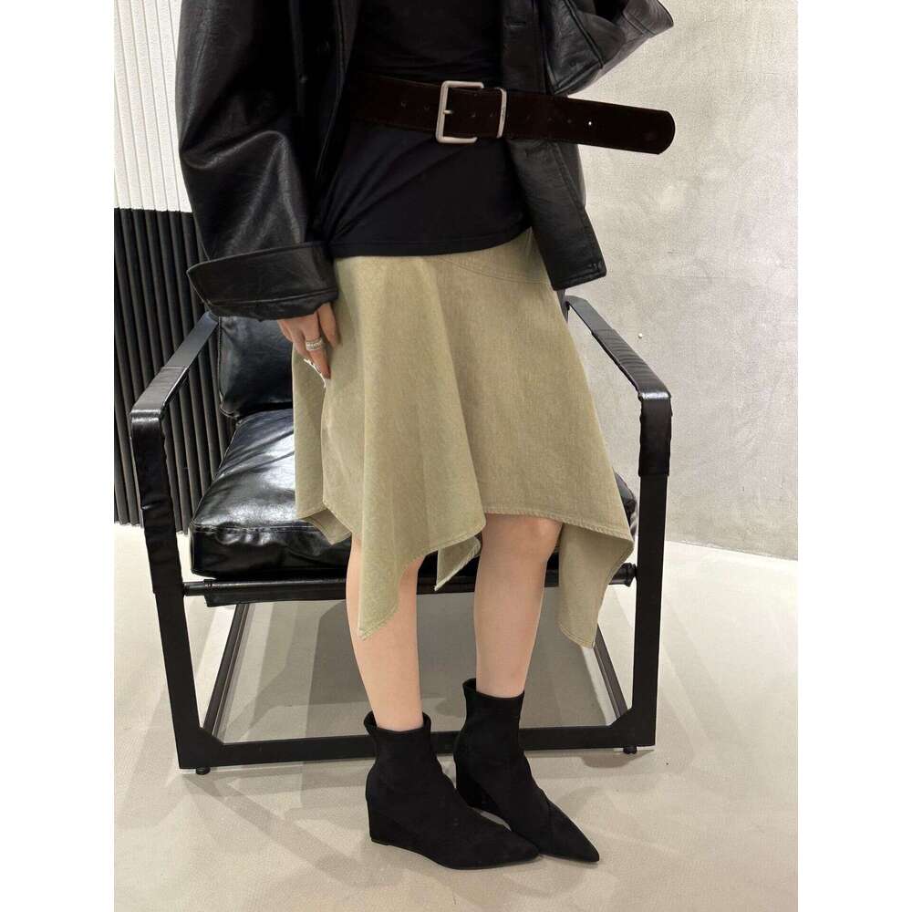 Korean Style Pointed Toe Chunky Burgundy Slim 2025 New Spring Designer Shoe Autumn Single Low Heel Short Boots