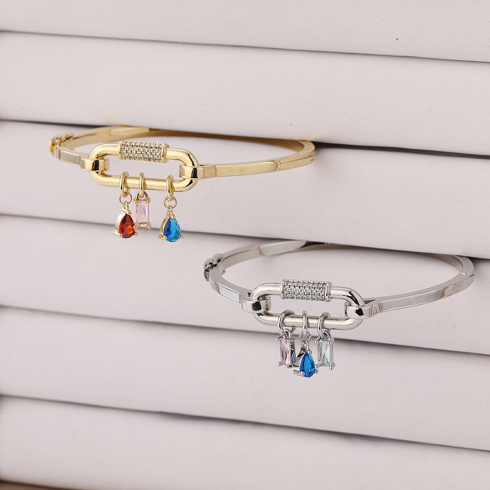 Designer bracelet Luxury zircon heart-shaped diamond bracelet fashionable couple bracelet niche design Bracelet free shipping gift for women