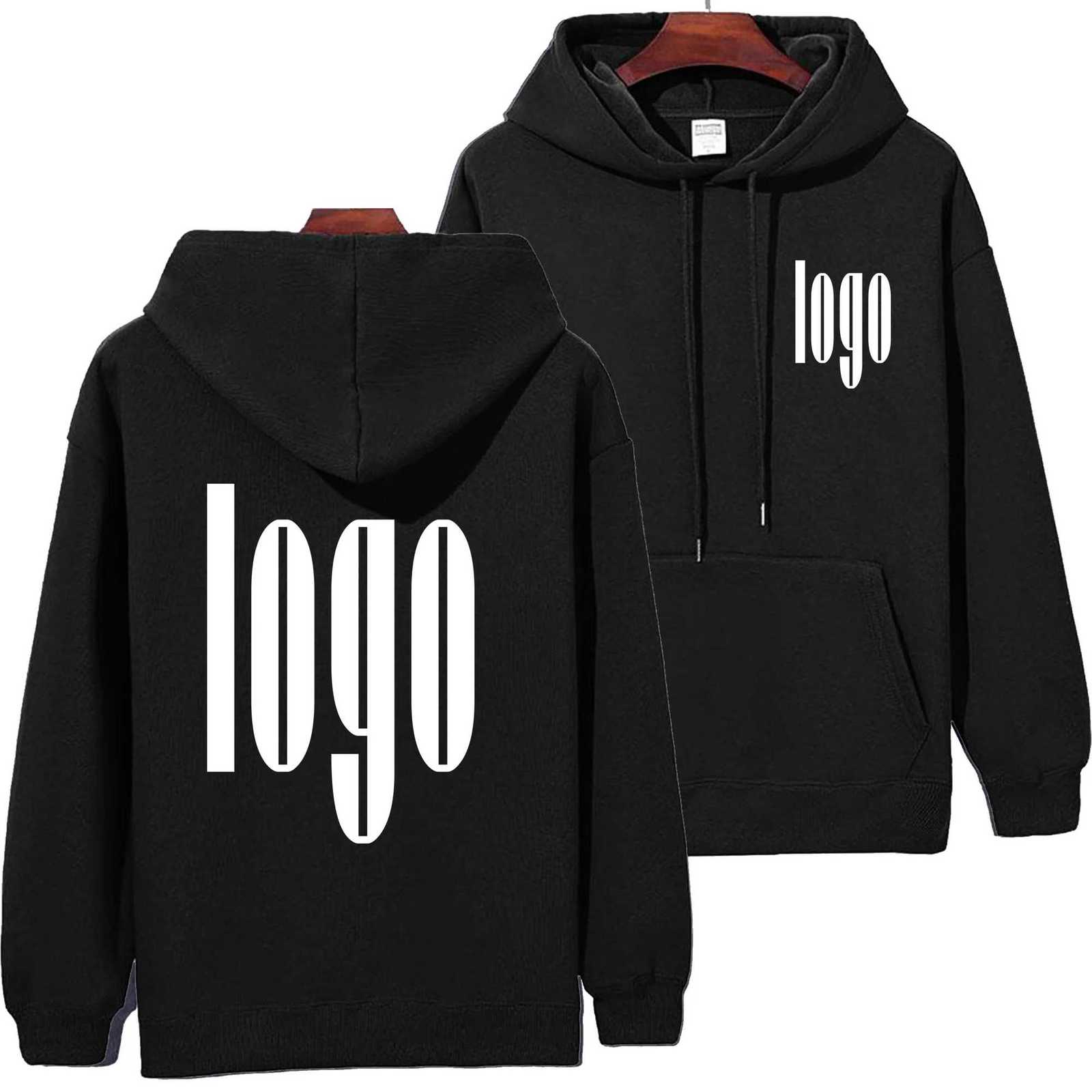 DIY mens custom brand hoodie autumn plus size cotton sweatshirt highquality top mens hiphop sweater for warmth and pT251023