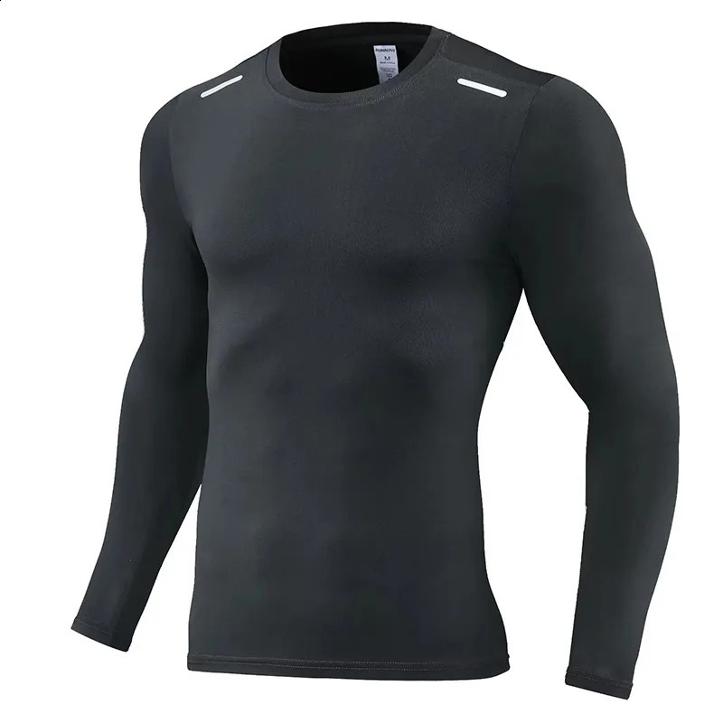 Male Jogging Homme Athletic Shirt Tops Men Compression Running TShirt Fitness Tight Long Sleeve Sport Tshirt Training Sportswe 251023
