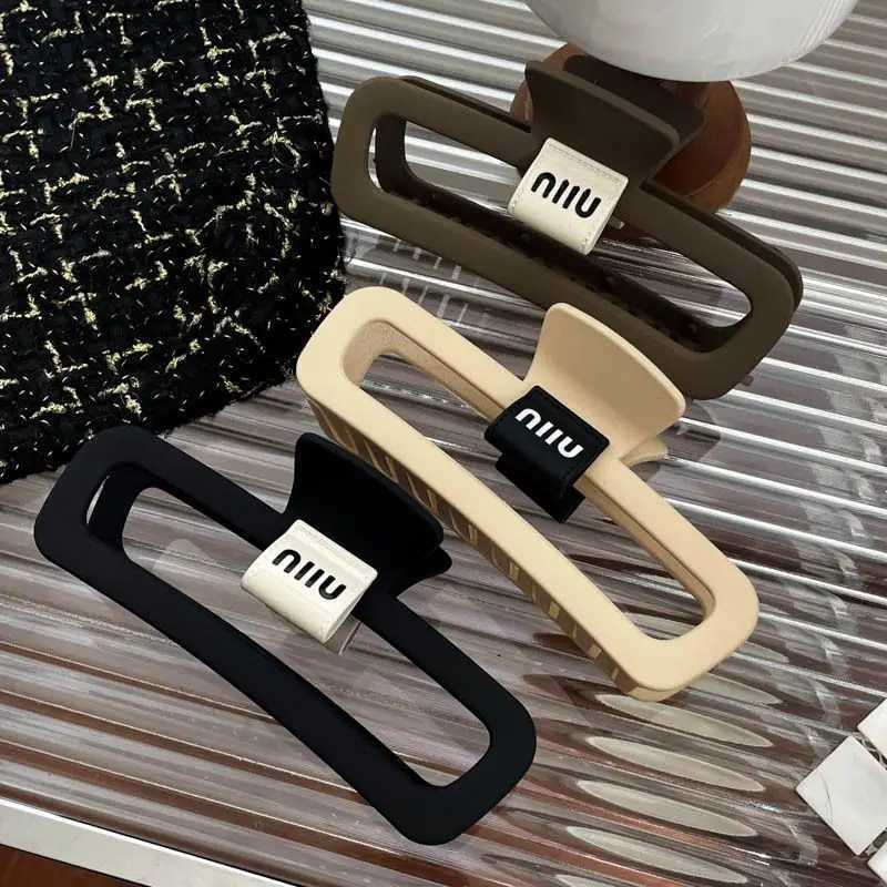 Squaresi hair clips for children new large shark clips simple hair clips back of the updo hair clips and heaear Y251023