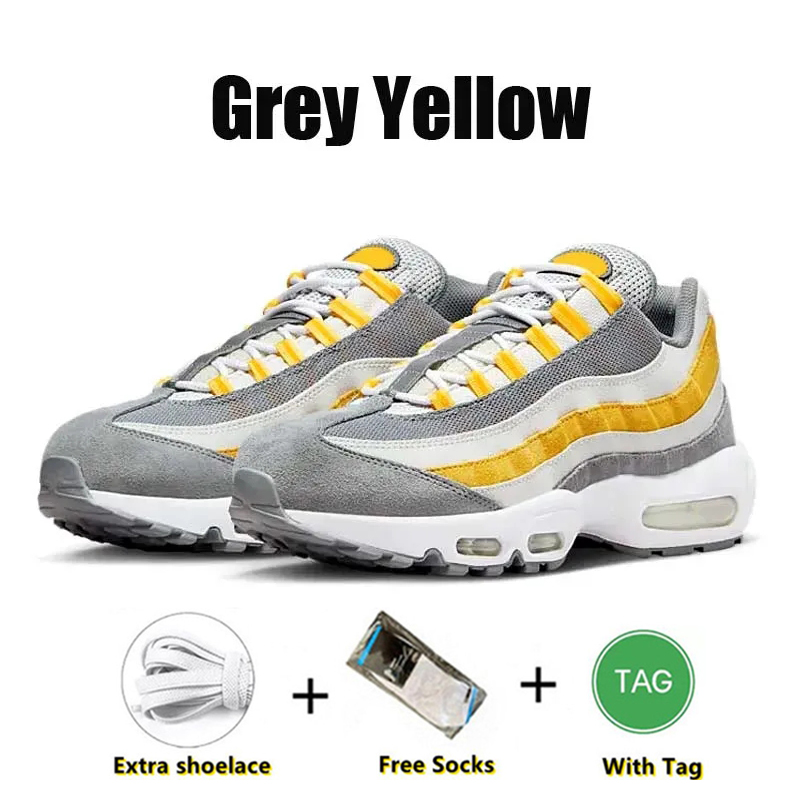 Designer 95s running shoes 95 men women Neon Triple Black White Stadium Green Crystal Blue Bred Dark Beetroot Solar Red Grey mens trainers sneakers eu