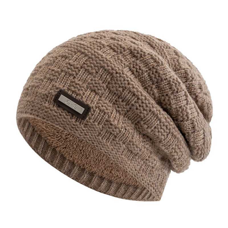 1pc Unisex Warm Solid Color BeanieVersatile Stretch Thermal Insulation Casual Skull Cap for Outdoor Activities Travel HolidayXJ251023